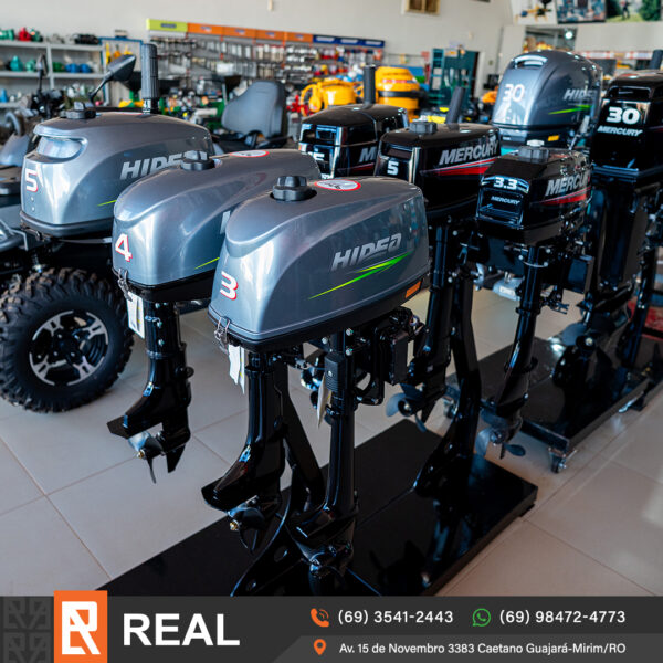 Motor de Popa 15HP Super 2 Tempos Mercury