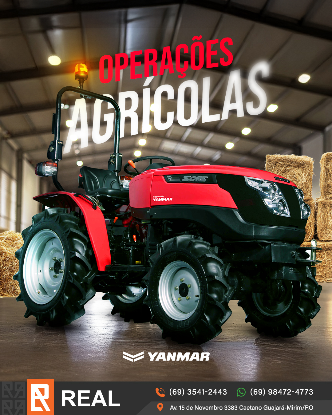 Trator Yanmar Solis 26 Agrícola