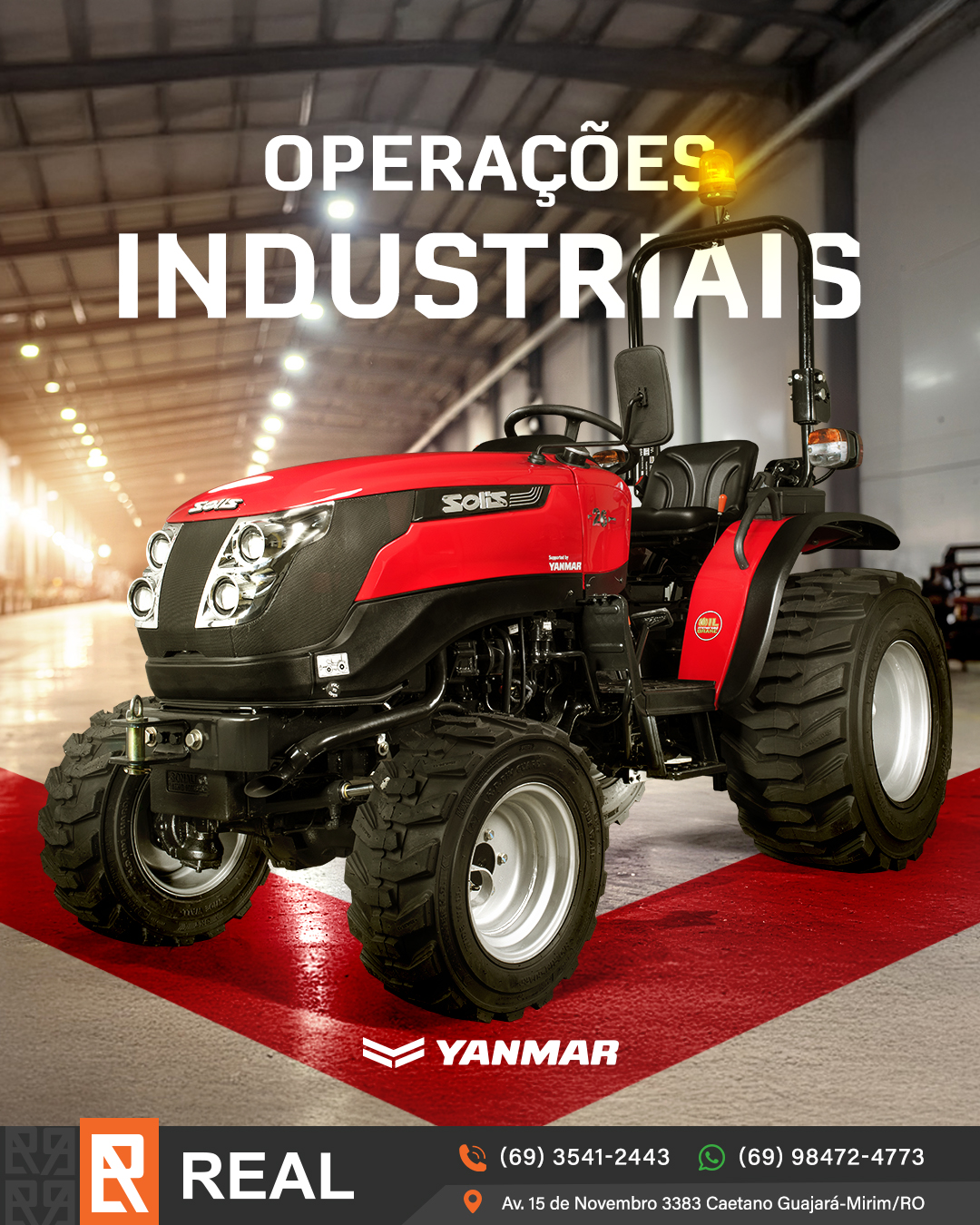 Trator Yanmar Solis 26 Industrial