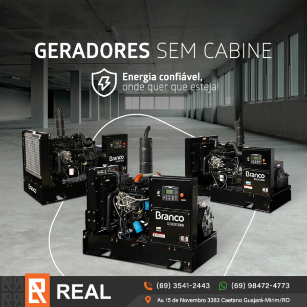 Gerador Descabinado BD 19000 E3 Branco
