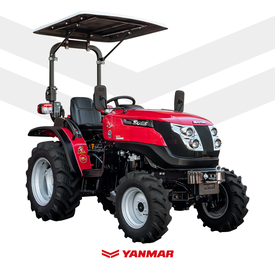 Trator Yanmar Solis 26 com teto