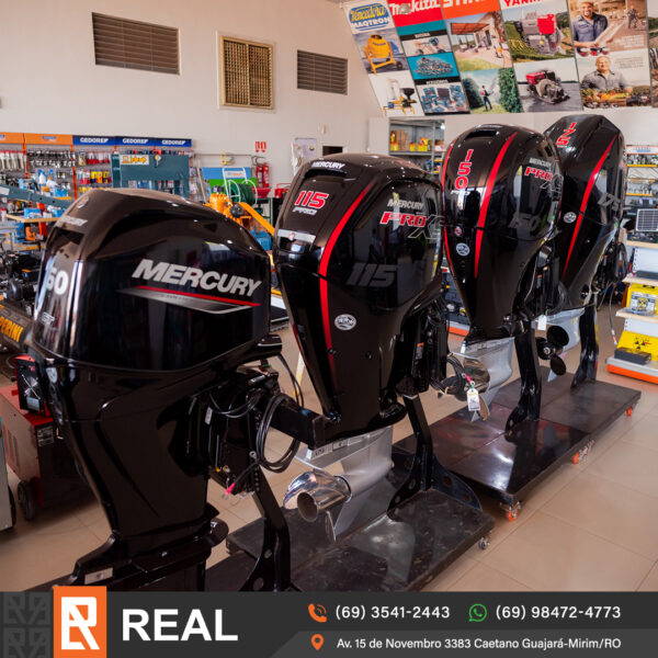 Motor de Popa 50HP ELPTO 697cc 2T Mercury