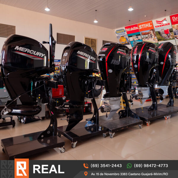 Motor de Popa 50HP ELPTO 697cc 2T Mercury