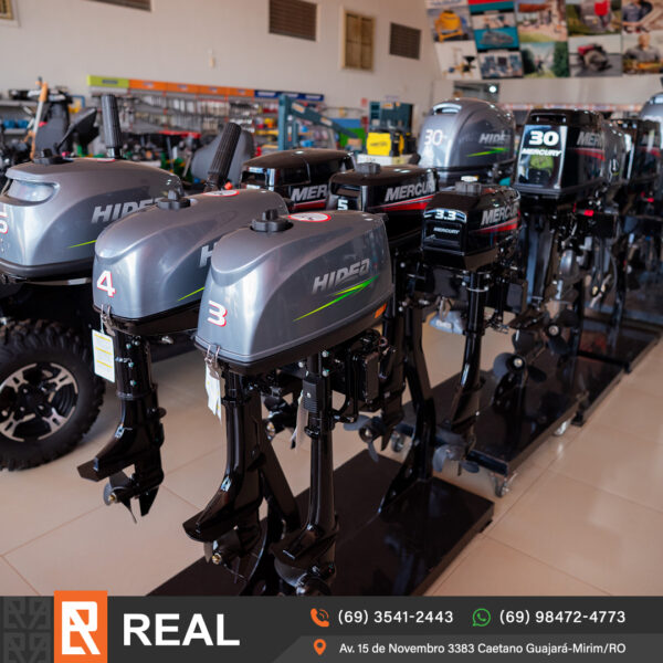 Motor de Popa 9.9HP 169cc 2T Mercury