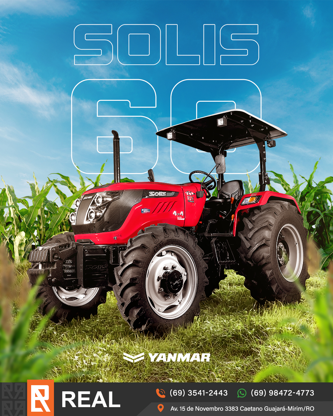 Trator Yanmar Solis 60